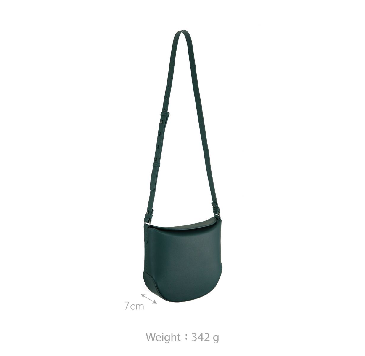 DTB-Arc Shoulder Bag 弧形側背包-Thyme Green 百里香綠