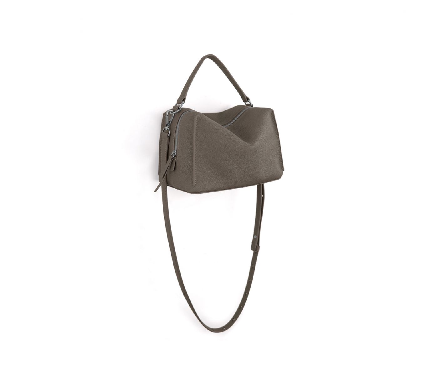 DTB_Mini Valley Cube  Shoulder Bag迷你方型軟包-December Sky Grey天空灰