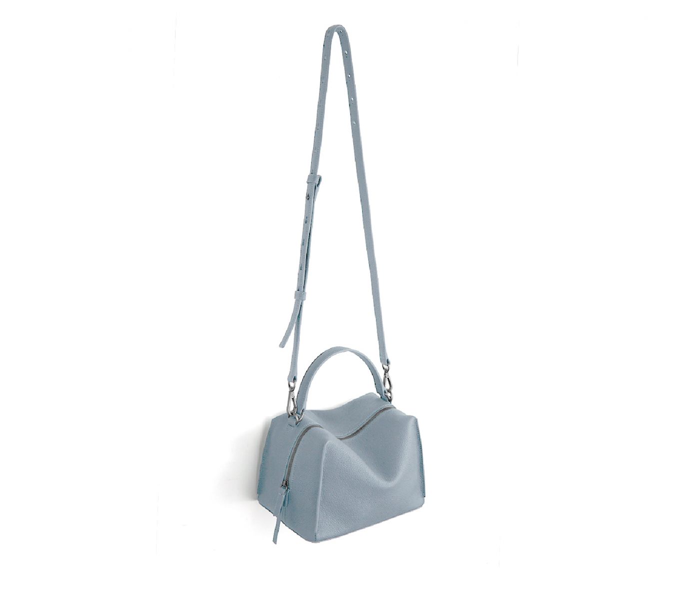 DTB_Mini Valley Cube  Shoulder Bag迷你方型軟包-Mineral Blue 礦物藍