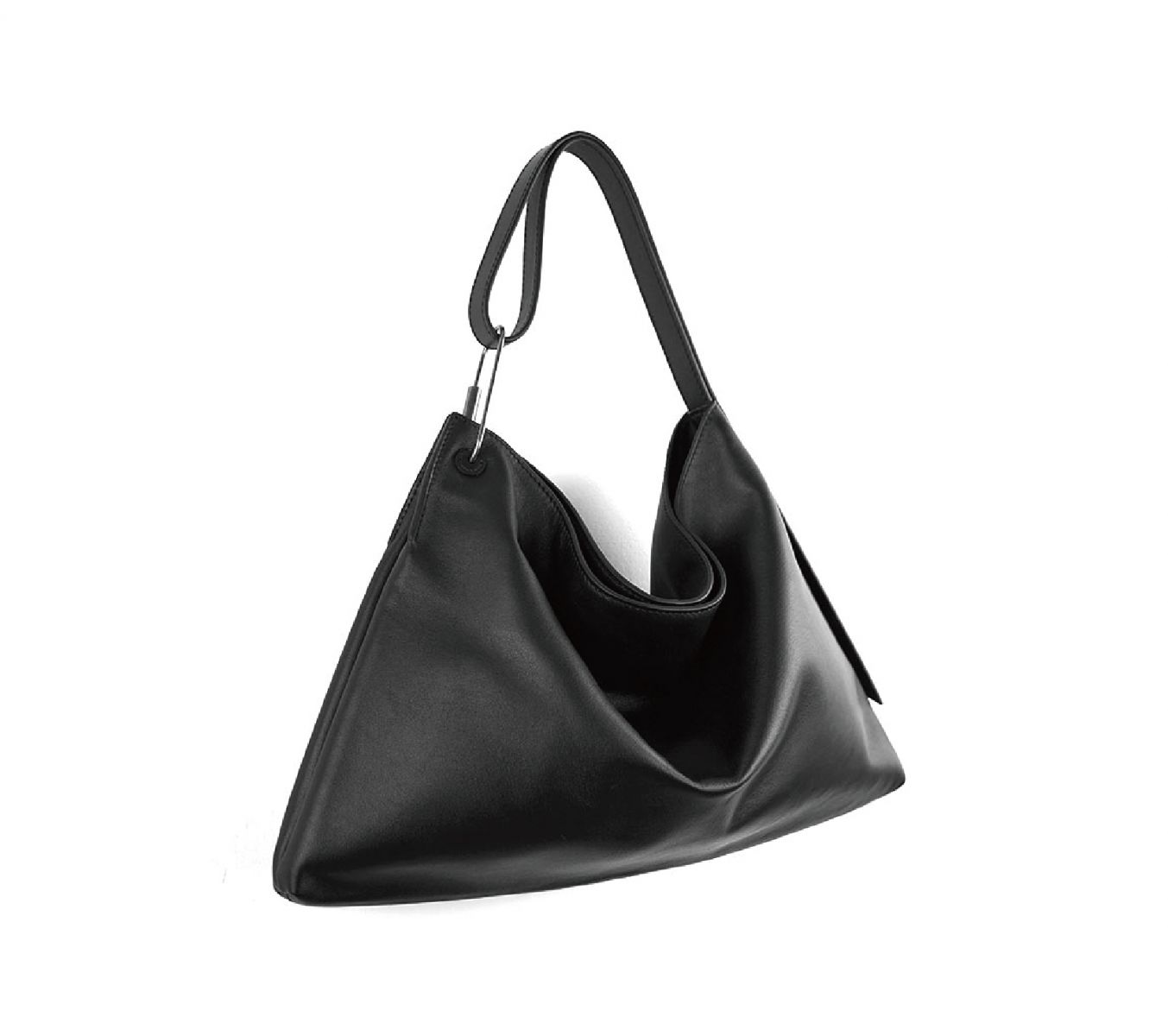 DTB_Equilateral Triangle Hobo Bag等邊三角側背包_納帕牛皮