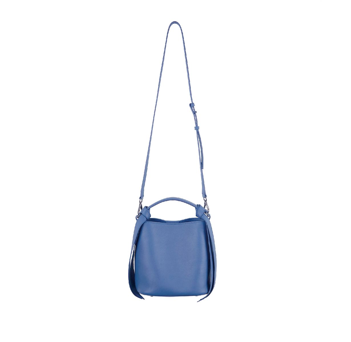 Knot Bucket Shoulder Bag扭結側背包_Star Sapphire青玉藍