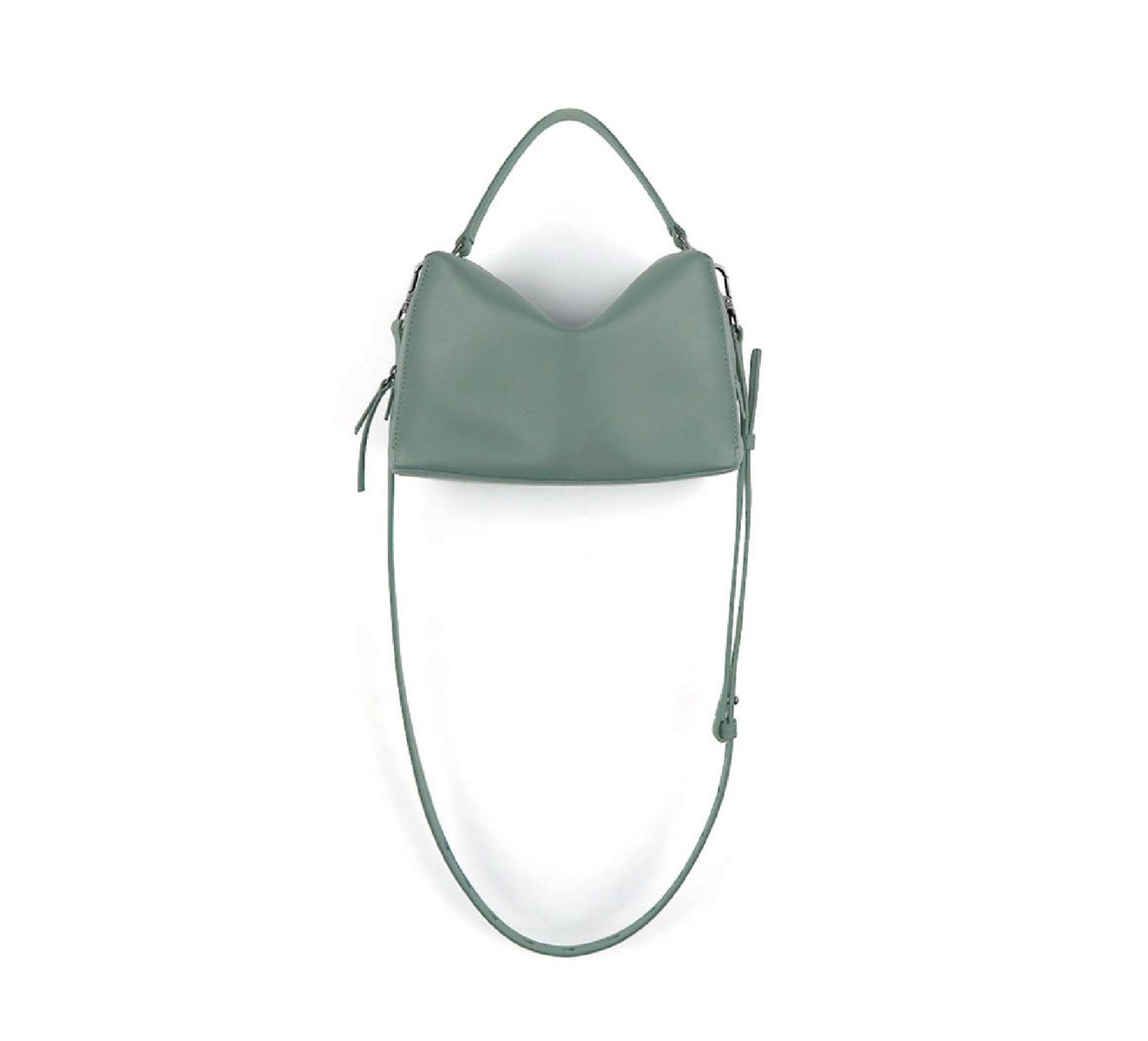 Mini Vally Cube Shoulder Bag 迷你方型軟包_Agave Green 龍舌蘭綠