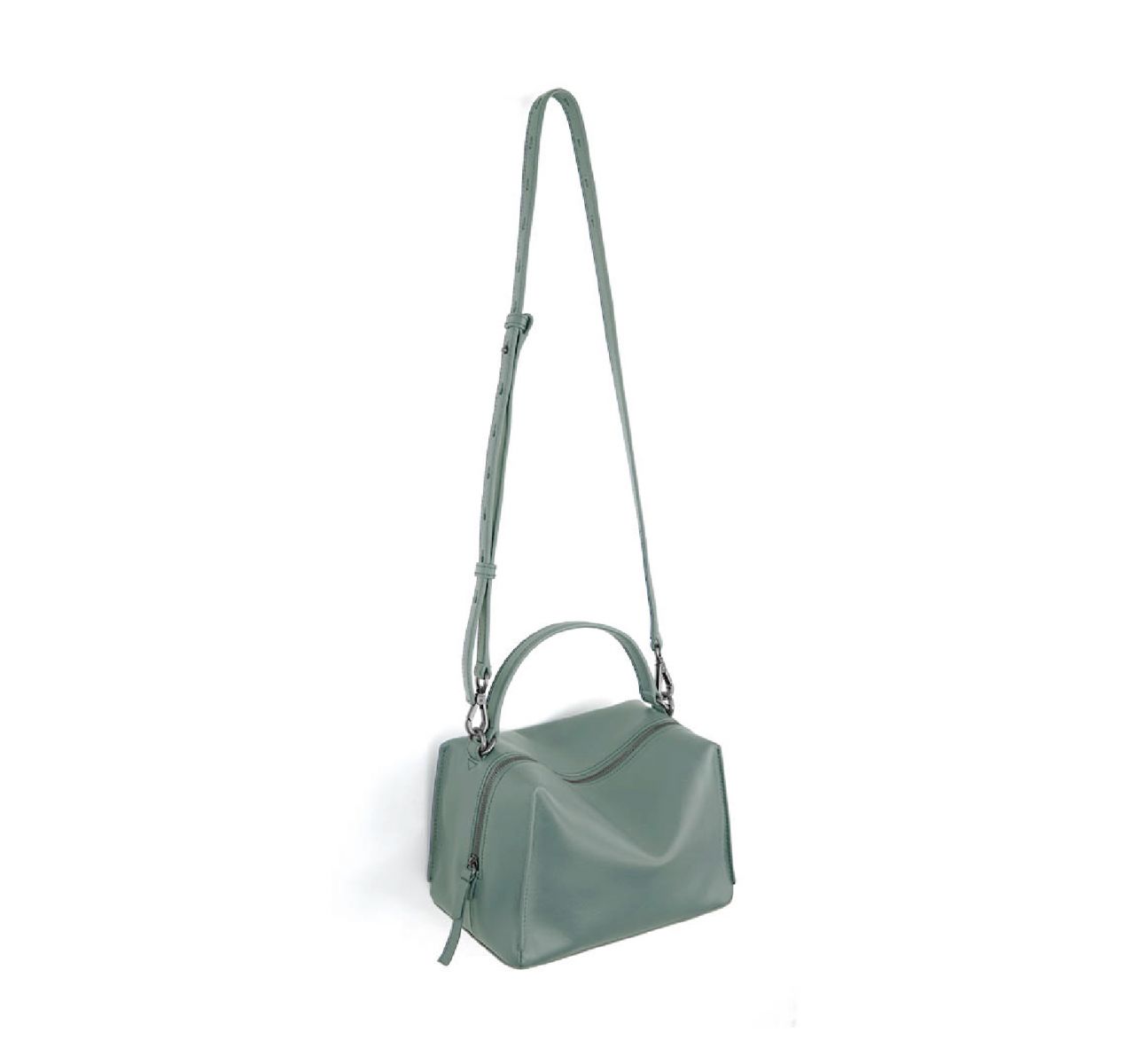 Mini Vally Cube Shoulder Bag 迷你方型軟包_Agave Green 龍舌蘭綠