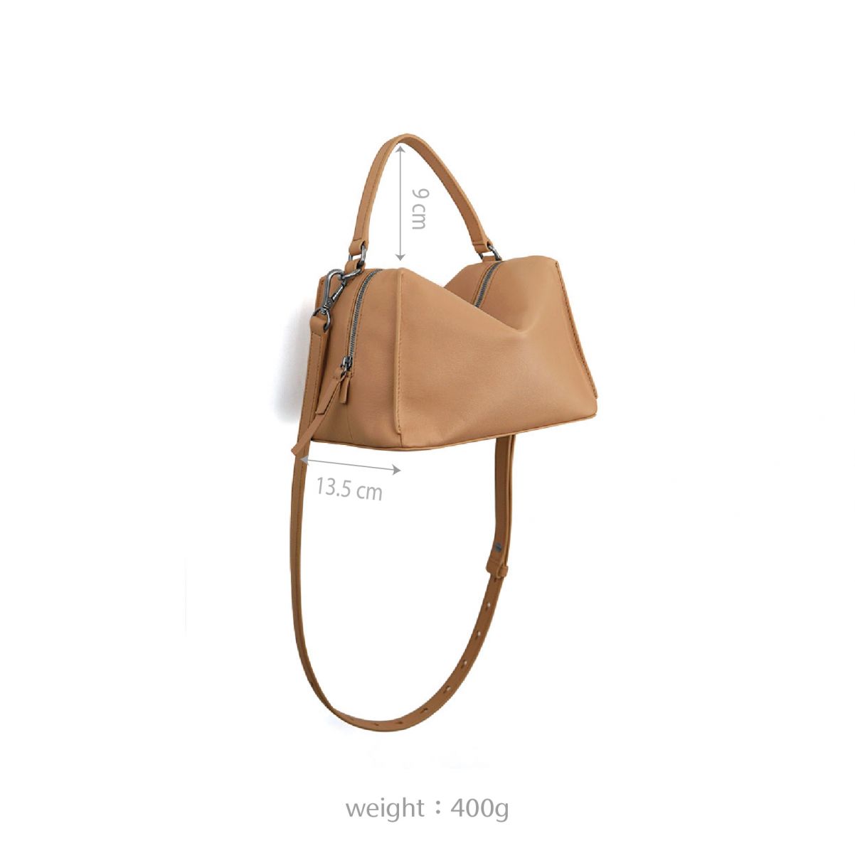 DTB_Mini Valley Cube Shoulder Bag 迷你方型軟包_Wheat Glow 麥光色