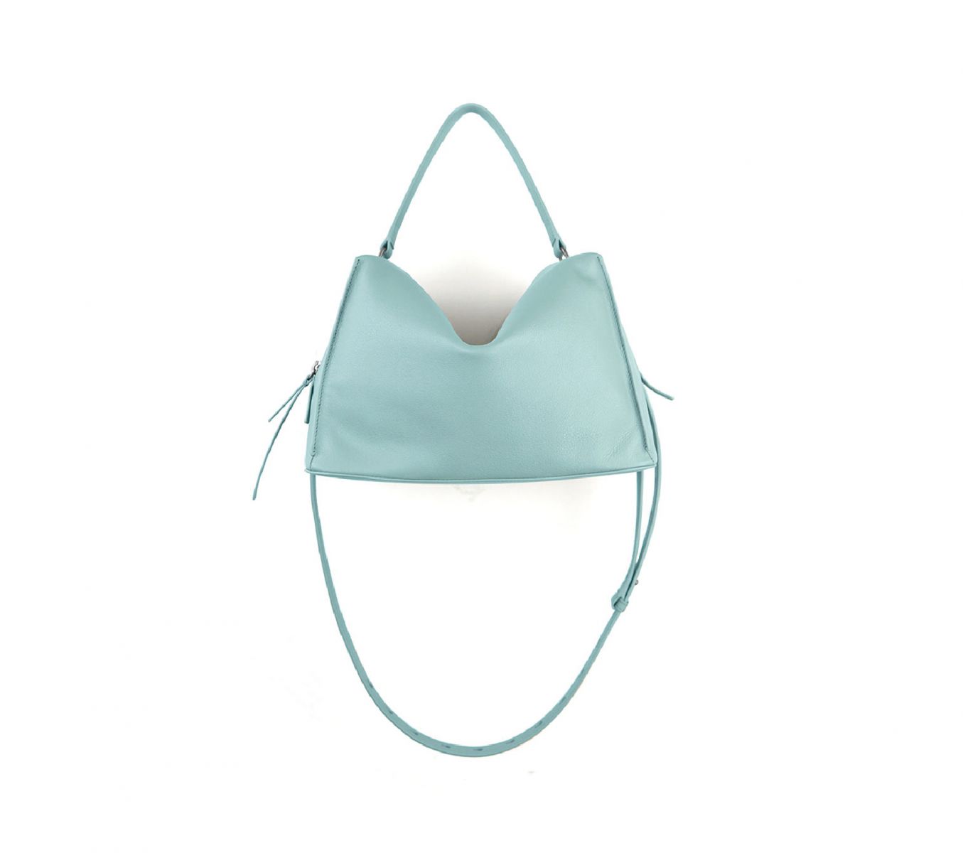 DTB_Valley Cube Shoulder Bag 方型軟包_Air Blue青空藍
