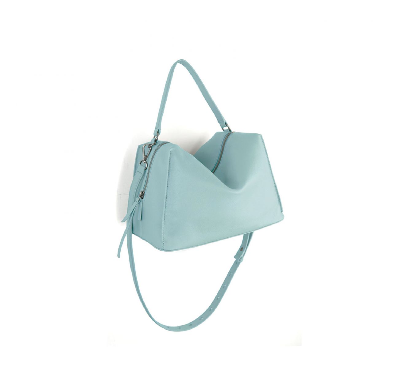 DTB_Valley Cube Shoulder Bag 方型軟包_Air Blue青空藍
